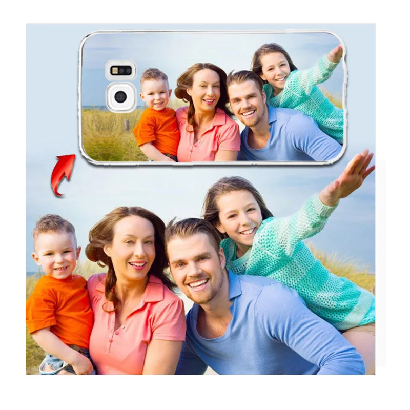 DIY Имя фото Пользовательский Дизайн чехол для Alcatel One Touch Idol 3 4 7 6039 6039Y Мягкий