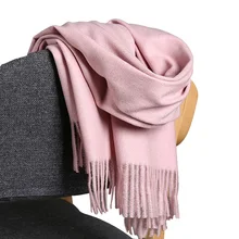 Высокое качество Толстые теплые кашемировые шарфы для женщин зимние Понч мужской длинный шарф Дамская шерстяная Пашмина женский шаль палантин хиджаб
