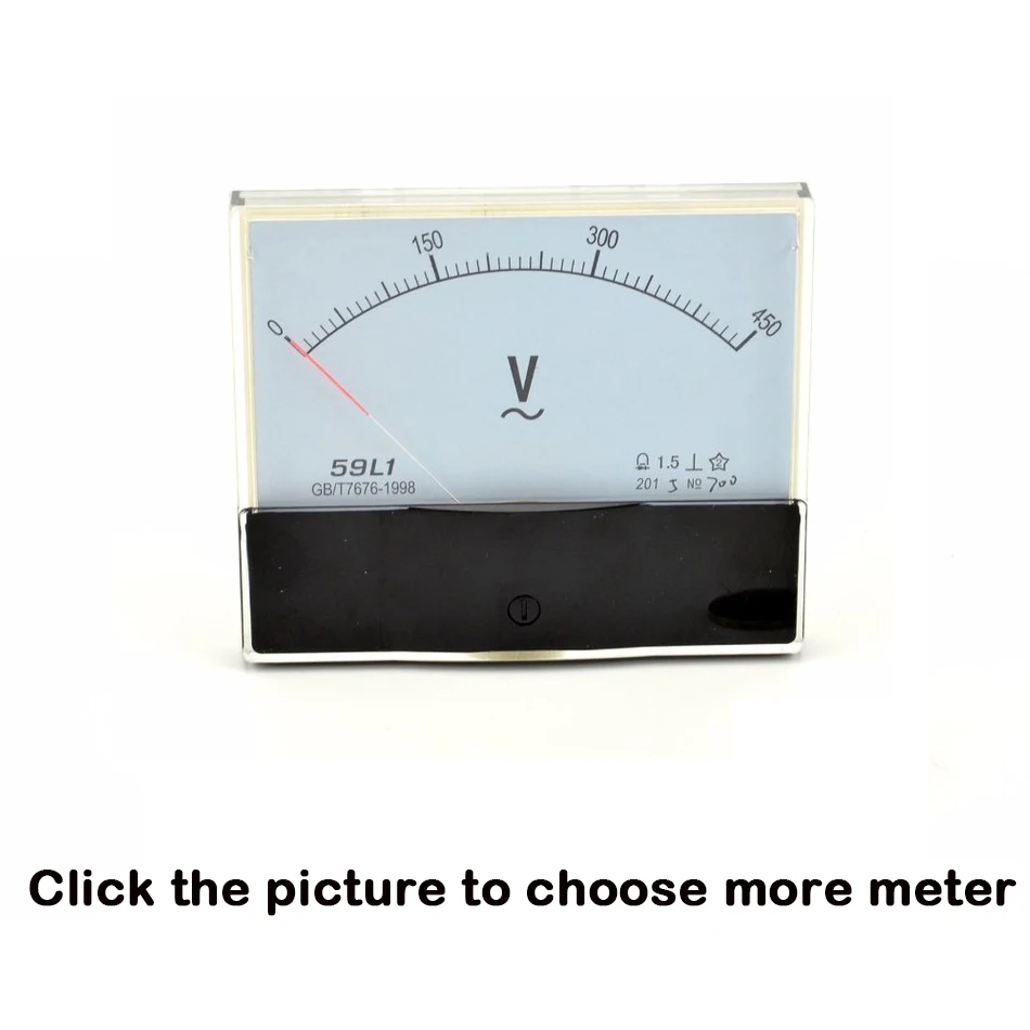 New Arrivals AC JY-72(KW 5A) Power meter Swr Watt Meter Pointer Diagnostic-tool Wattmeter Electric Instrument Tester