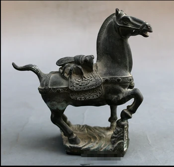 

ZSR 2017 514+++++ Antique bronze collection Zhaocai bronze horse decoration Feng Shui Home Furnishing immediately win
