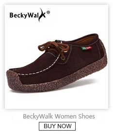 BeckyWalk/Большие размеры 35-43; Осенняя женская обувь; обувь из натуральной кожи на плоской подошве; женские мокасины на шнуровке; удобная обувь для мам; WSH2949