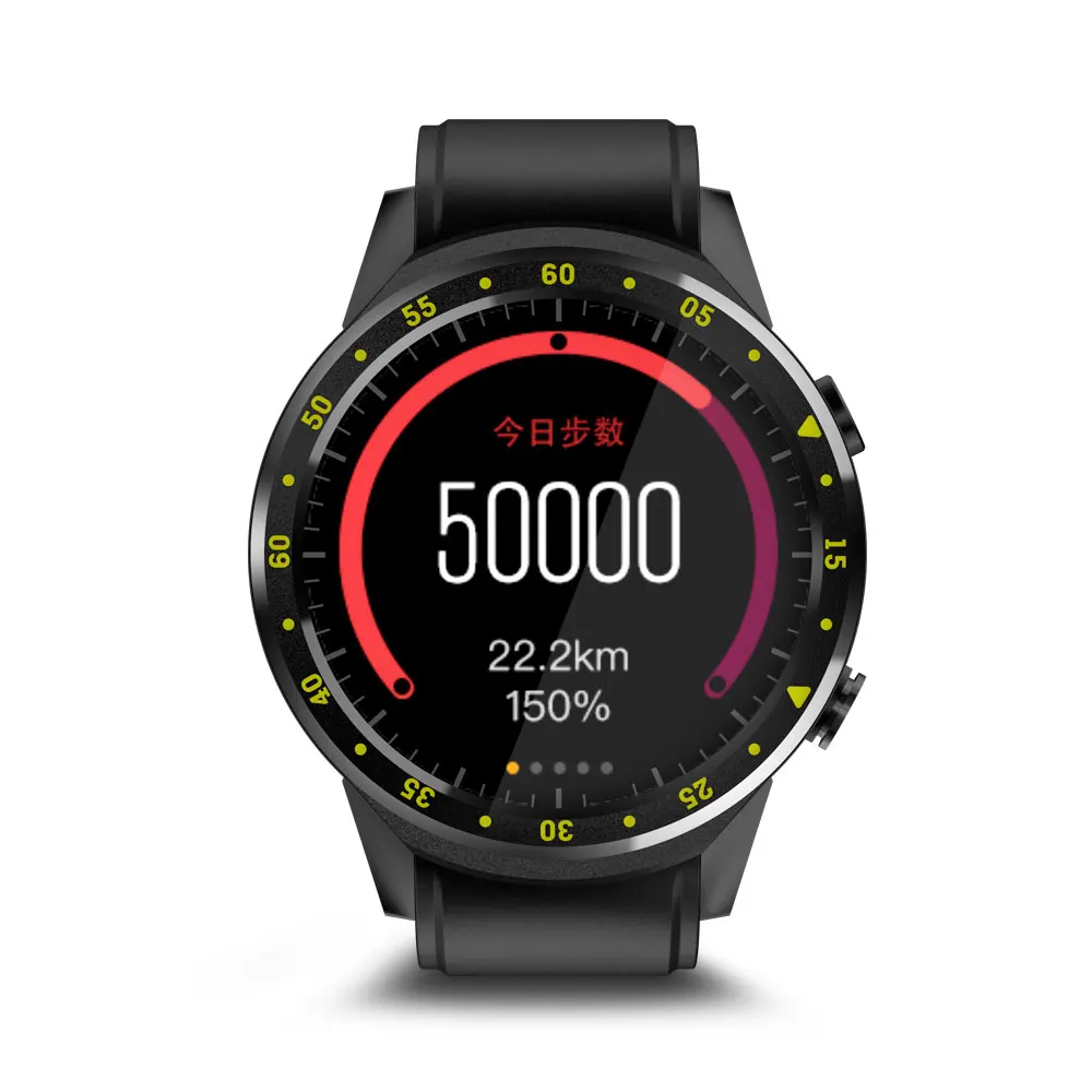 Smart Phone Watch Sim Card Passometer Sport Watch smart Sensitive Pressure Heart Rate Monitoring GPS Smart Watch With Compass