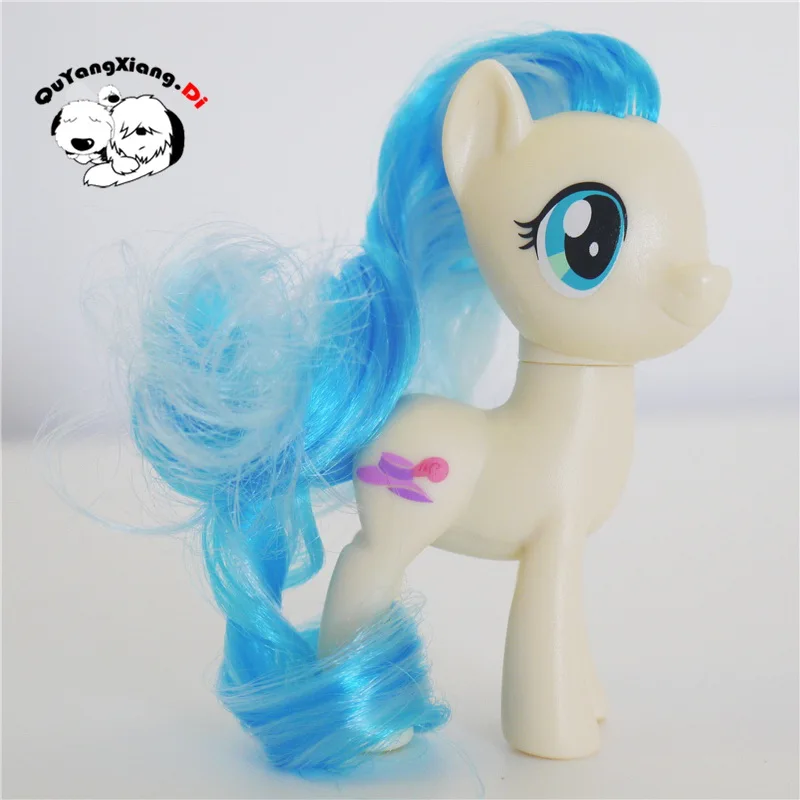

P8-003 Action Figures 8cm Little Cute Horse Model Doll New Miss Pommel Anime Toys for Children