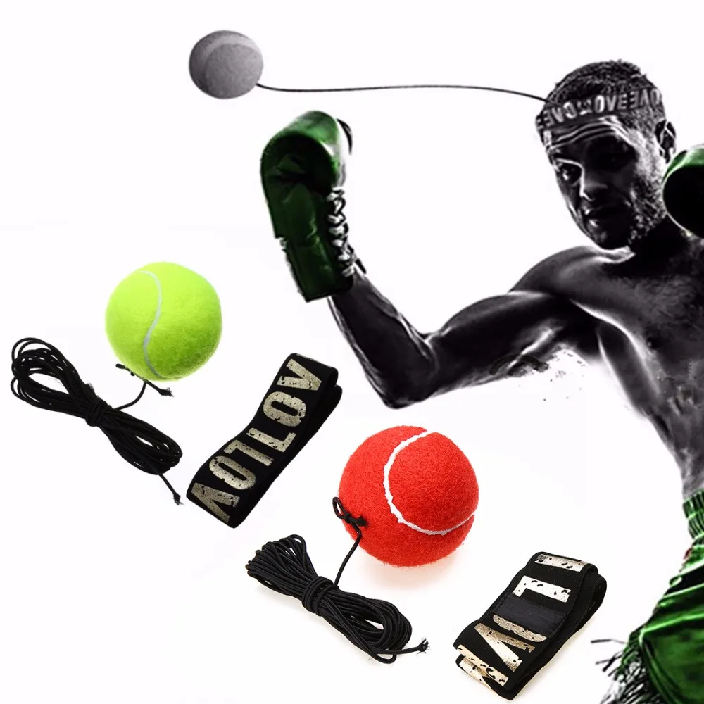 

Boxing Accessories Fight Boxeo ball Training Accessories Reflex Speed Ball Muay Thai Trainer Quick Response Ball Punching