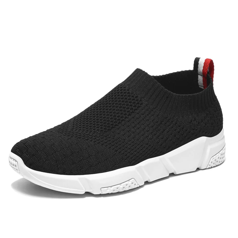 

Sneakers Women Fly Knitted Running Shoes For Men Mesh Sock Sneakers Jogging Lovers Arena Shoes Couple Sport Shoes High Quality
