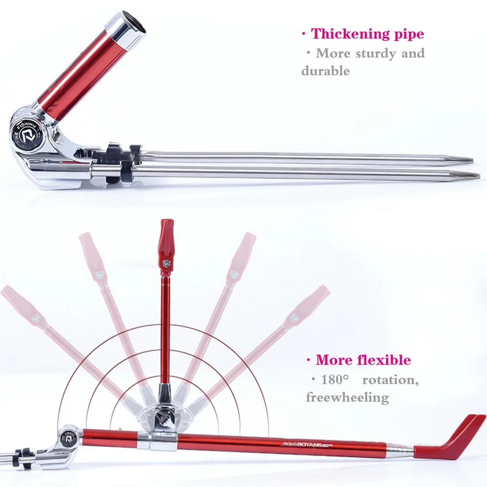 Рыболовное оборудование телескопические удочки держатель складной из нержавеющей стали держатель для удочки использовать с рыболовной коробкой кран стул
