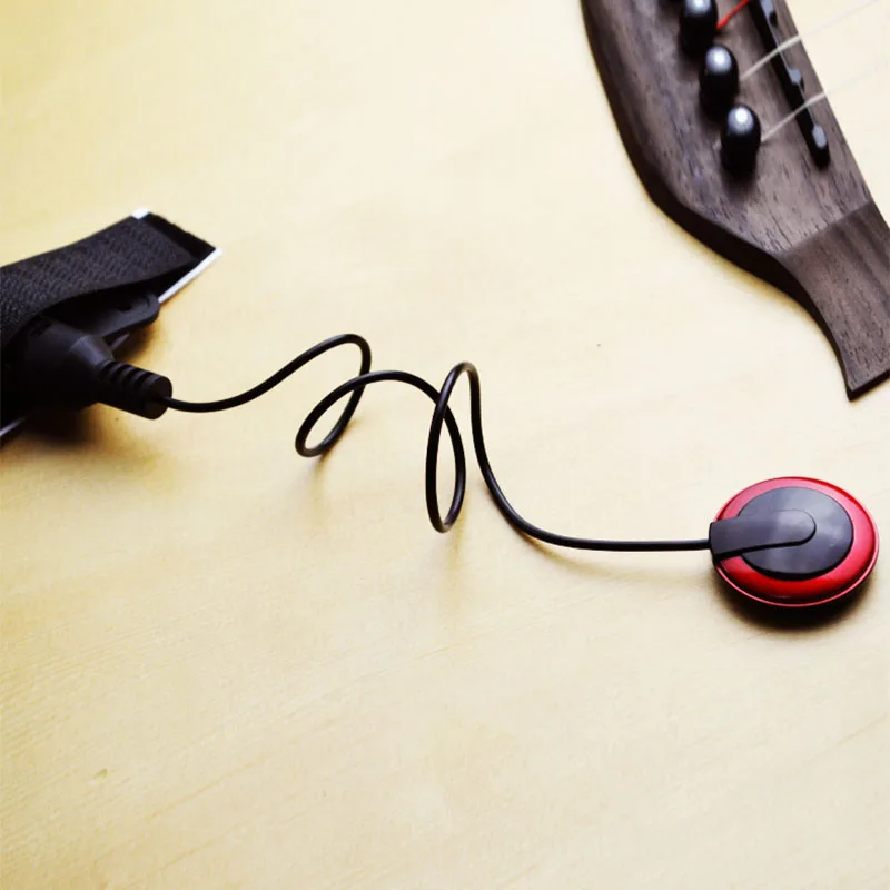 Piezo Kontaktmikrofon Pickup fuer Gitarre Violine Banjo OUD Ukulele Mandoli D9B9 Piezo Kontaktmikrofon Pickup fuer Gitarre Violine Banjo OUD Ukulele Mandoli D9B9