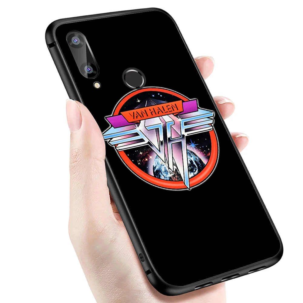 

Black TPU Soft Phone Case for Xiaomi Redmi 6 Eddie Van Halen Original Way Redmi Note 6 pro 7 pro Global 5 Plus Redmi 4 Back Bag