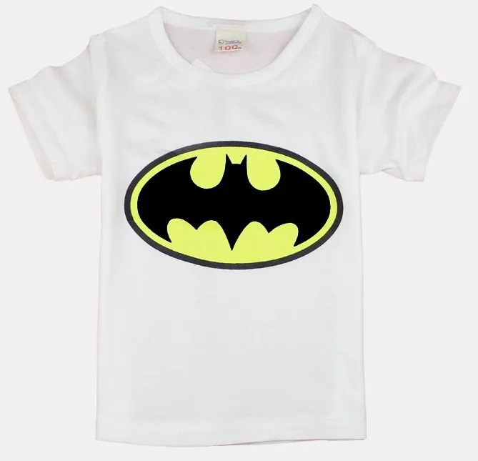 Футболки с супергероями для мальчиков футболка с принтом «Железный Человек-паук» и «Бэтмен» детские летние хлопковые шорты топы, детская одежда - Цвет: I