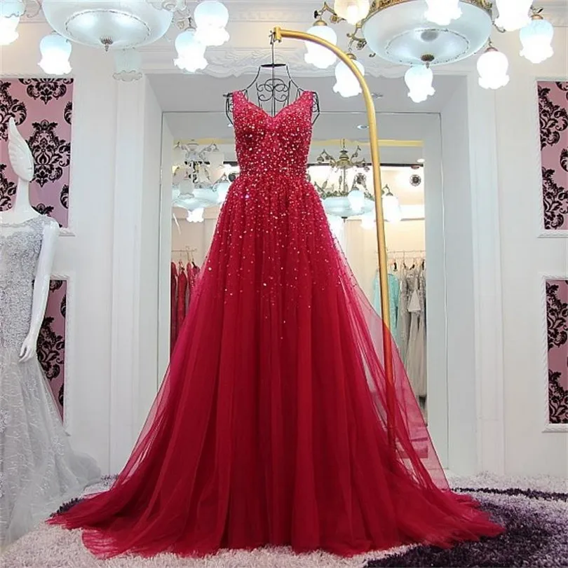 evening gowns with crystals