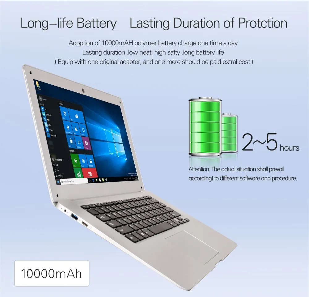 Jumper Original Ultrathin Laptop 14.1 Inch Windows 10 Notebook 1920x1080 FHD Intel Cherry Trail Quad Core 4GB+64GB Computer Jumper Original Ultrathin Laptop 14.1 Inch Windows 10 Notebook 1920x1080 FHD Intel Cherry Trail Quad Core 4GB+64GB Computer