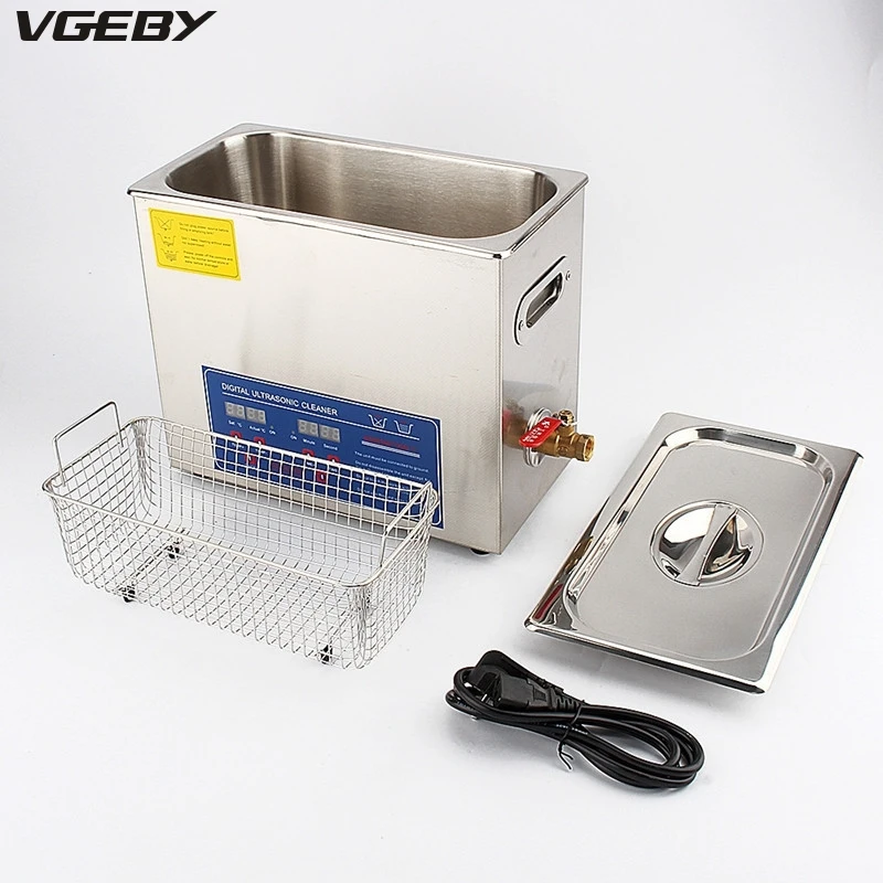 

1.3/2/3/6/10/15/22/30L Digital Ultrasonic Cleaner Heated Timer Stainless Steel Ultra Sonic Cleaning Machine Local Fast Shipping