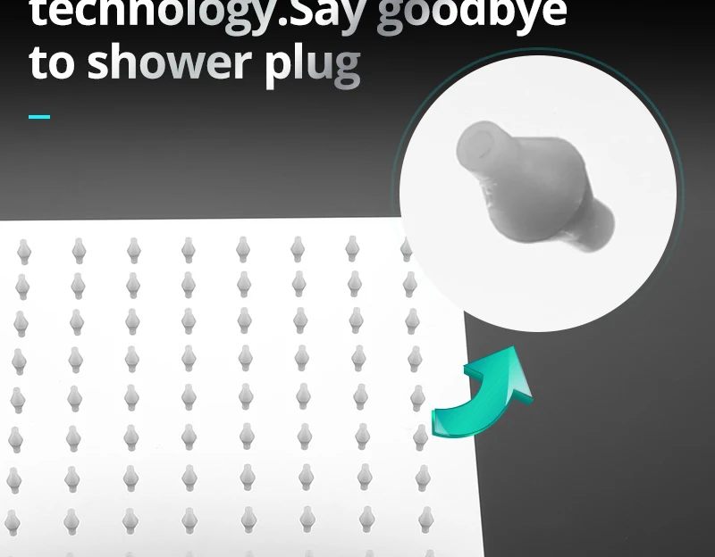  8 Inch Shower System Rain Shower Head&Handheld Set Wall Mounted Bathroom Shower Faucet Set Rough-in Mixer Valve Rainfall (12)