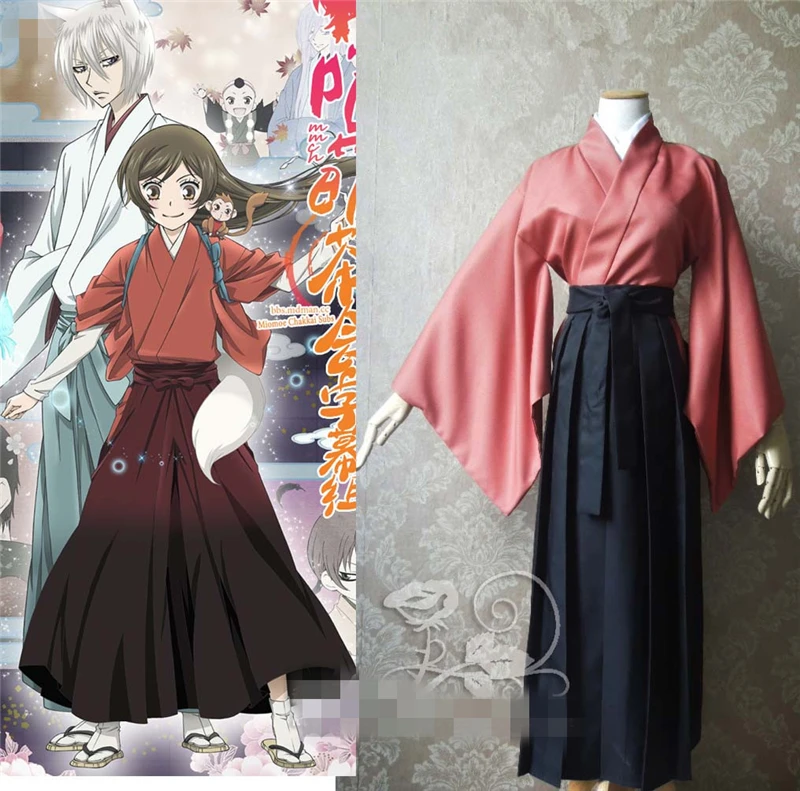 Новая одежда Сделано аниме Япония Аниме Kamisama Kiss Momozono Nanami второй сезон кимоно костюм для косплея D