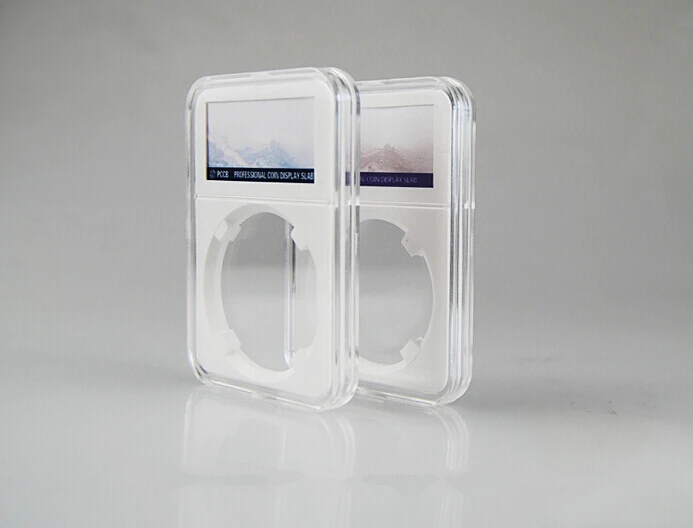 

10 PCS/Lot PCCB COIN Holder Storage Box 14-29 mm PROFESSIONAL DISPLAY SLAB Coin collecting Identification acrylic White box