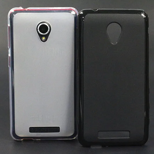 

Fashion Clear Soft Case For Philips Xenium V377 Cases Black White Tpu Cover Sheer For Philips V377 5.0" Cover Capa Fundas pouch