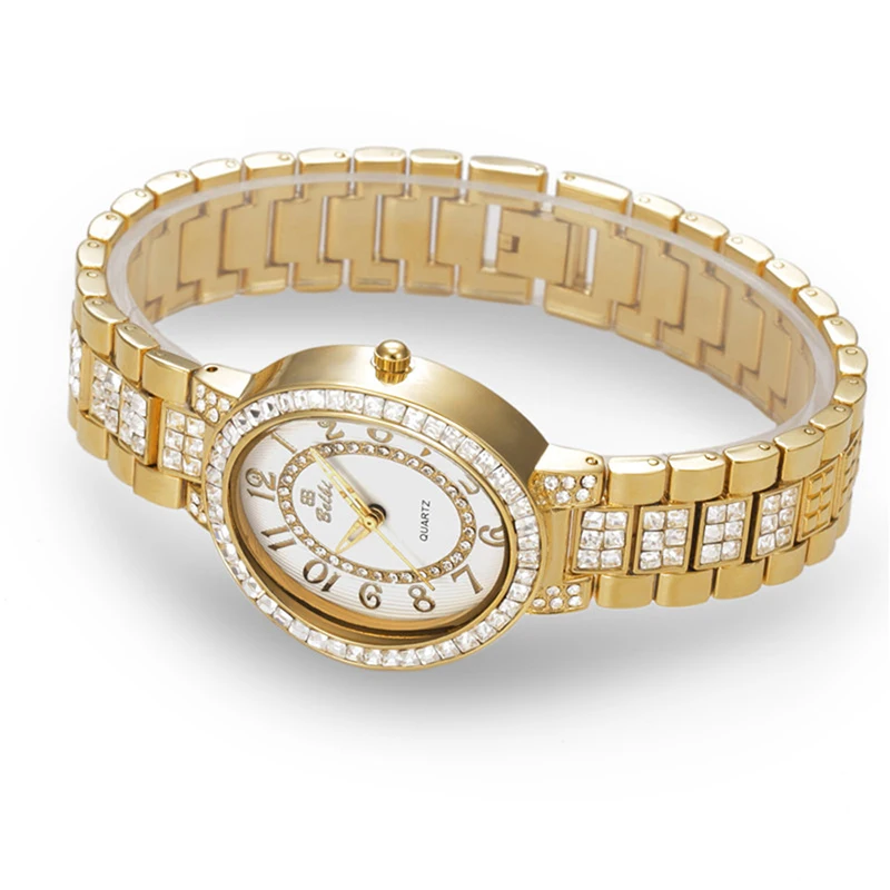 Brand Rose Gold Watch Luxurious Simple Fashion Woman's Casual Watches Stainless Quartz Wristwatches Free Shipping Sale