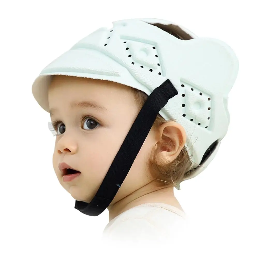 

Baby Anti-collision Hat Baby Learning Walking Anti-fall Head Protection Hat Cotton Child Safety Helmet Ultra Light