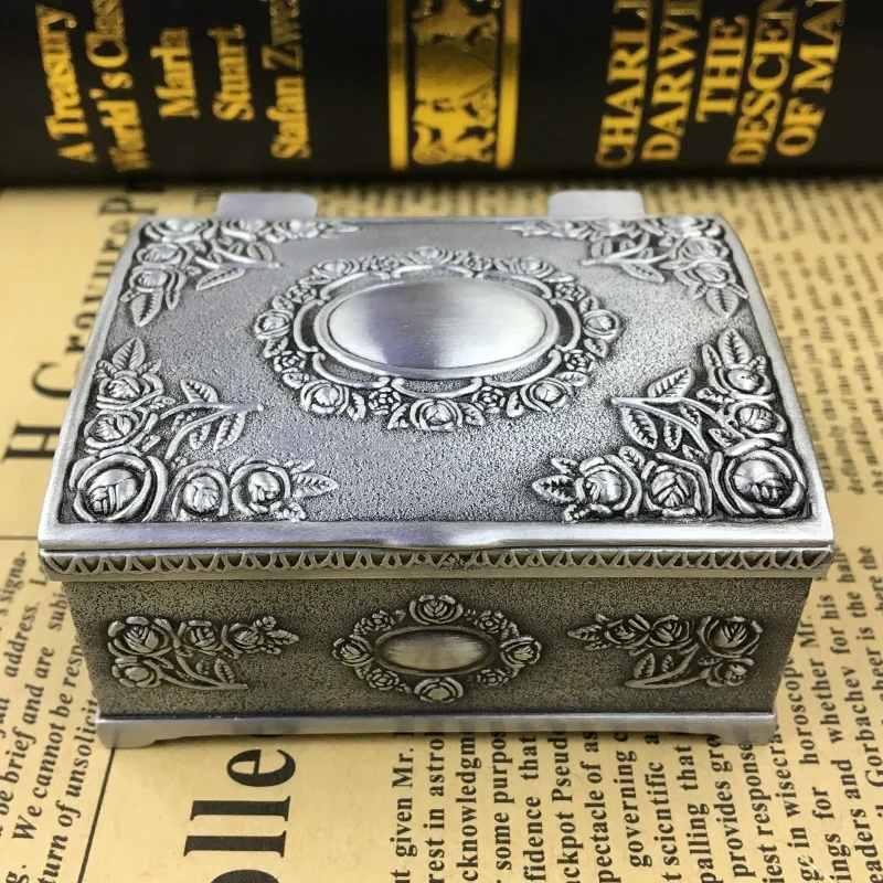 1 PC jewelry treasure chest makeup Organizer box Jewelry Treasure Chest