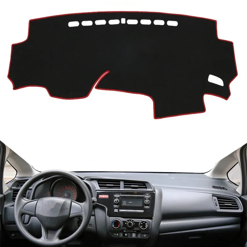 Для Honda Fit Jazz 2014 2015 2016 2017 2018 приборной панели крышки коврик тире козырек от солнца