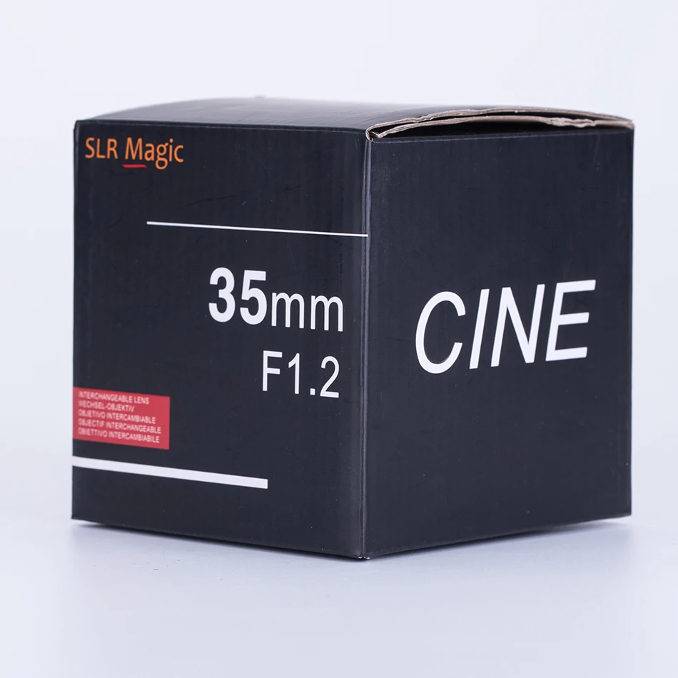 SLR Magic 35 мм f1.2 полная Рамка Cine ручной объектив для sony E-Mount