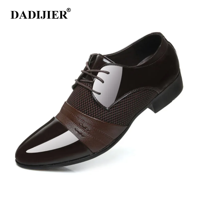 Dadijier Breathable Men Formal Shoes Pointed Toe Patent Leather Oxford For Dress Business Plus Size 45 46 Zll32 huismerk kopen in de aanbieding Dadijier Breathable Men Formal Shoes Pointed Toe Patent Leather Oxford For Dress Business Plus Size 45 46 Zll32 huismerk kopen in de aanbieding