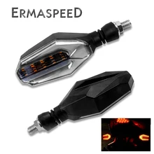 2PCS Motorcycle LED Flashing Turn Signals Lights Universal Waterproof Tail Light Blinkers Brake Stop Signal Lamp for MSX 125