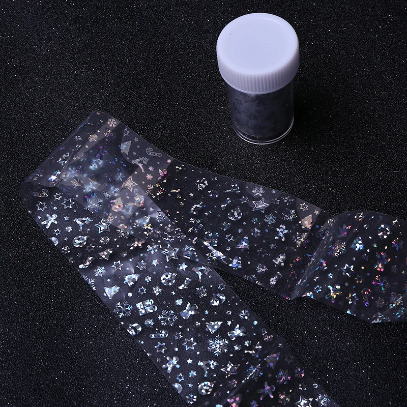 1-Rolls-4-100cm-Christmas-Holographic-Nail-Foil-Laser-Tree-Elk-Snowflake-Nail-Art-Transfer (4)