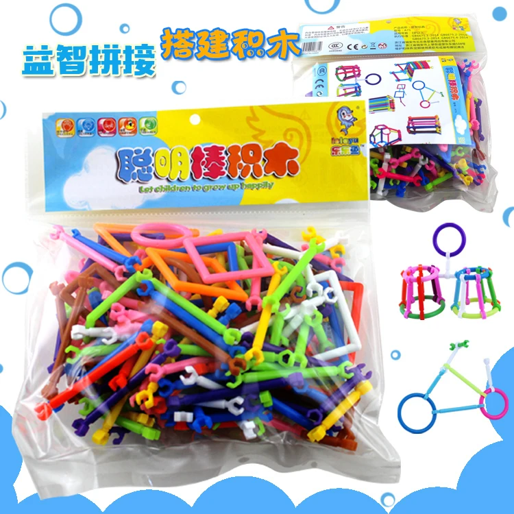 

Smart building blocks, children's plastic, spelling assembling, kindergarten, wisdom toys-157