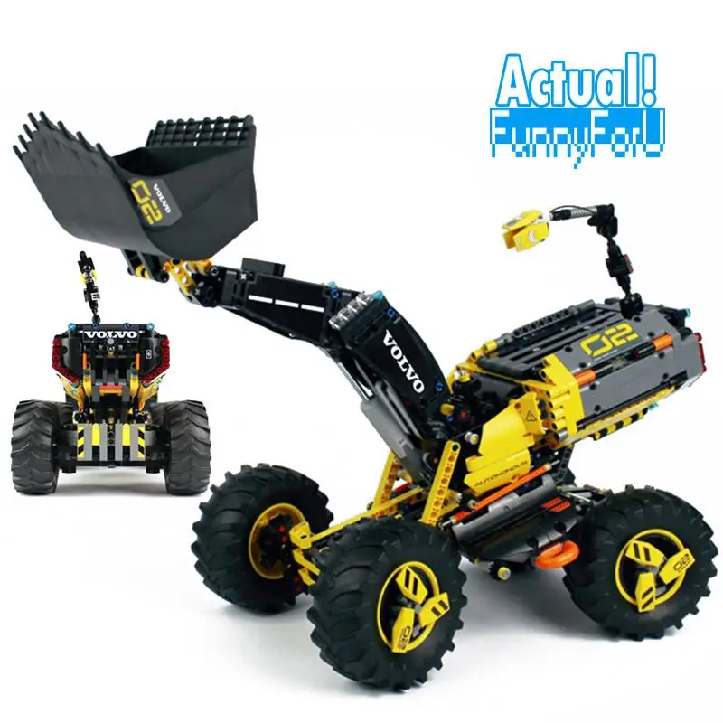

Lepin 20084 Technic Creator 42081 Volvo Concept Wheel Loader ZEUX Model Building Blocks Bricks Legoing Toys for Children Gifts