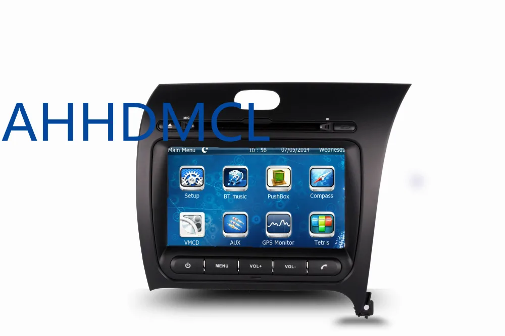 Best AHHDMCL Car Multimedia Player DVD Radio Stereo Audio GPS Navigation For Kia K3 Cerato Forte 2013 2014 2015 2016 2017 Right Drive 1