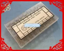 Livraison Gratuite 360 pcs Assorties En Acier Inoxydable Longueur Goupilles Coffret pour Montre En Acier En Épingle À Cheveux