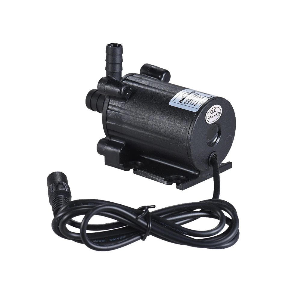 

Compact Size Dual-Outlet Submersible Brushless Oil Water Pump Ultra-quiet Max. Lift 7M 600L/H DC 12/24V for Fish Tank Aquarium