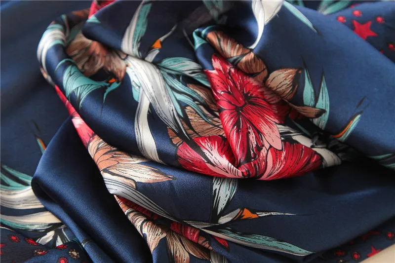Китайский Шелковый женский модный Шелковый шаль большого размера Новый стиль пляжный солнцезащитный крем весной, летом и осенью