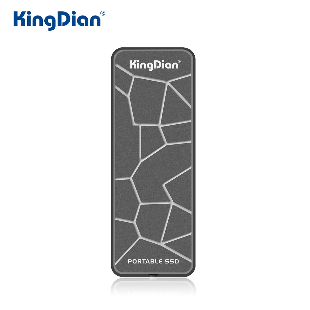 KingDian 노트북 휴대폰용 외장 솔리드 스테이트 드라이브 조명, 외장 SSD, 120GB, 250GB, 500GB M,2 SSD 2280, USB 3.0