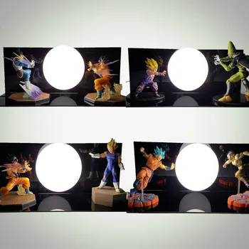 

Dragon Ball Z Son Goku Vegeta Fighting Table Lamp Luminaria LED Night Light Anime Dragon Ball Room Decorative Lighting Holiday