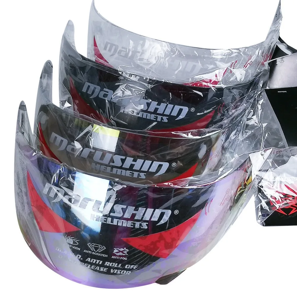 Nuovo marushin casco del motociclo lente casco marushin modello 111 222 778  999 888 RS2 779 scudo casco lente di vetro|helmet glass|marushin  helmetmotorcycle helmet - AliExpress