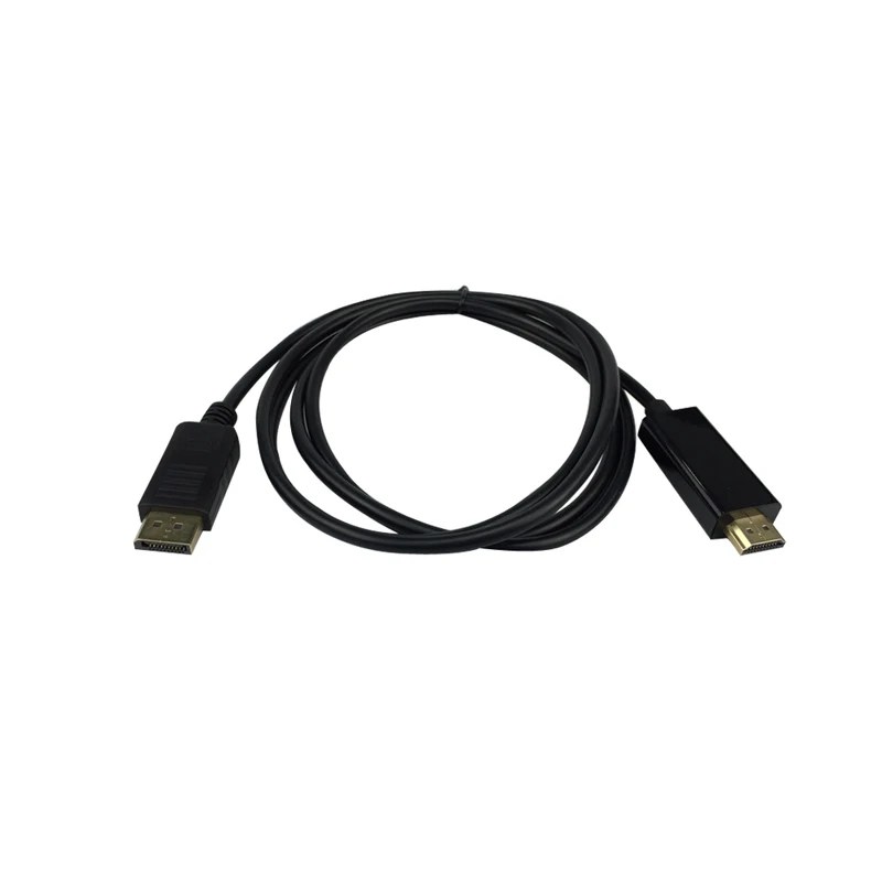 

1.8m DP to HDMI Adapter Display Port Male DP to Male HDMI Adapter Converter for Apple Mac Macbook Pro Air for Raspberry Pi 3