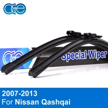 Oge Front And Rear Wiper Blades For Nissan Qashqai 2007 2008 2009 2010 2011 2012 2013 Windscreen Rubber Car Accessories