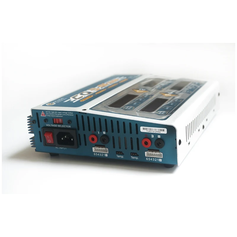 Новое балансирующее зарядное устройство EV Peak CQ3 RC lipo AC/DC 4*100 Вт для аккумуляторов