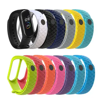 

Strap for Mi Band 4 Soft Silicone Wristband Bracelet for Xiaomi Mi Band 4 Accessories Replacement Watch Band for Mi Band 4