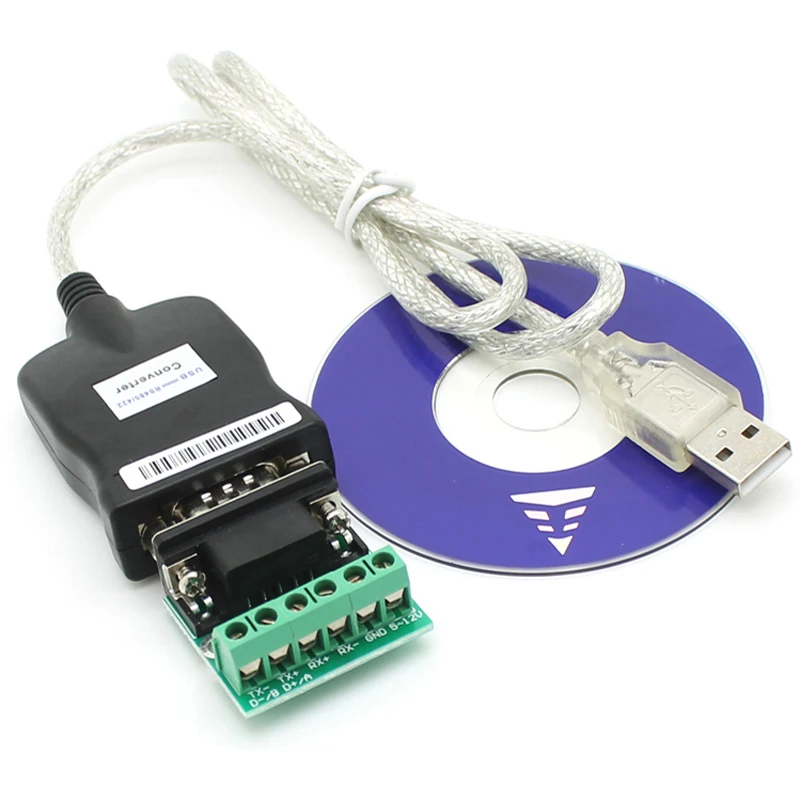 USB2.0 для RS-485 RS-422 DB9 контактный разъем COM Последовательный Порты и разъёмы чип PL2303 изолированный USB к RS485 USB rs485 RS422 адаптер конвертер