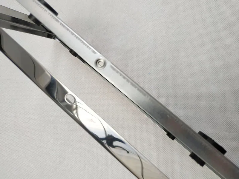 1pcs Car License Plate Frame metal frame Car License Plate Frame Number plate Holder Fit EU Vehicles Standard Car Styling (16)