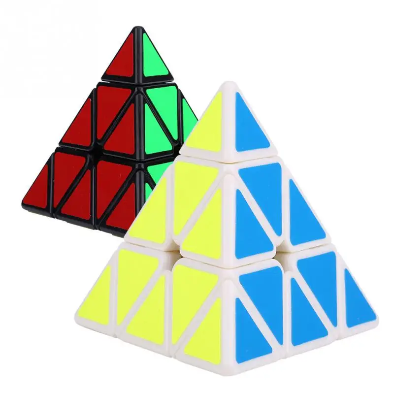 

Triangle Professional Speed Pyramid cube magic cubes Puzzle Twist Game Kid Toy Adult Educational Gift toys for children