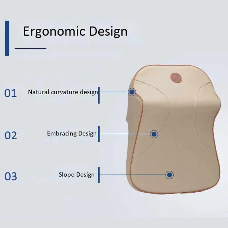 3D Memory Foam подушка для шеи автомобиля Регулируемая подголовник авто подголовник дорожная подушка для шеи Поддержка Держатель чехлы для сидений кожа