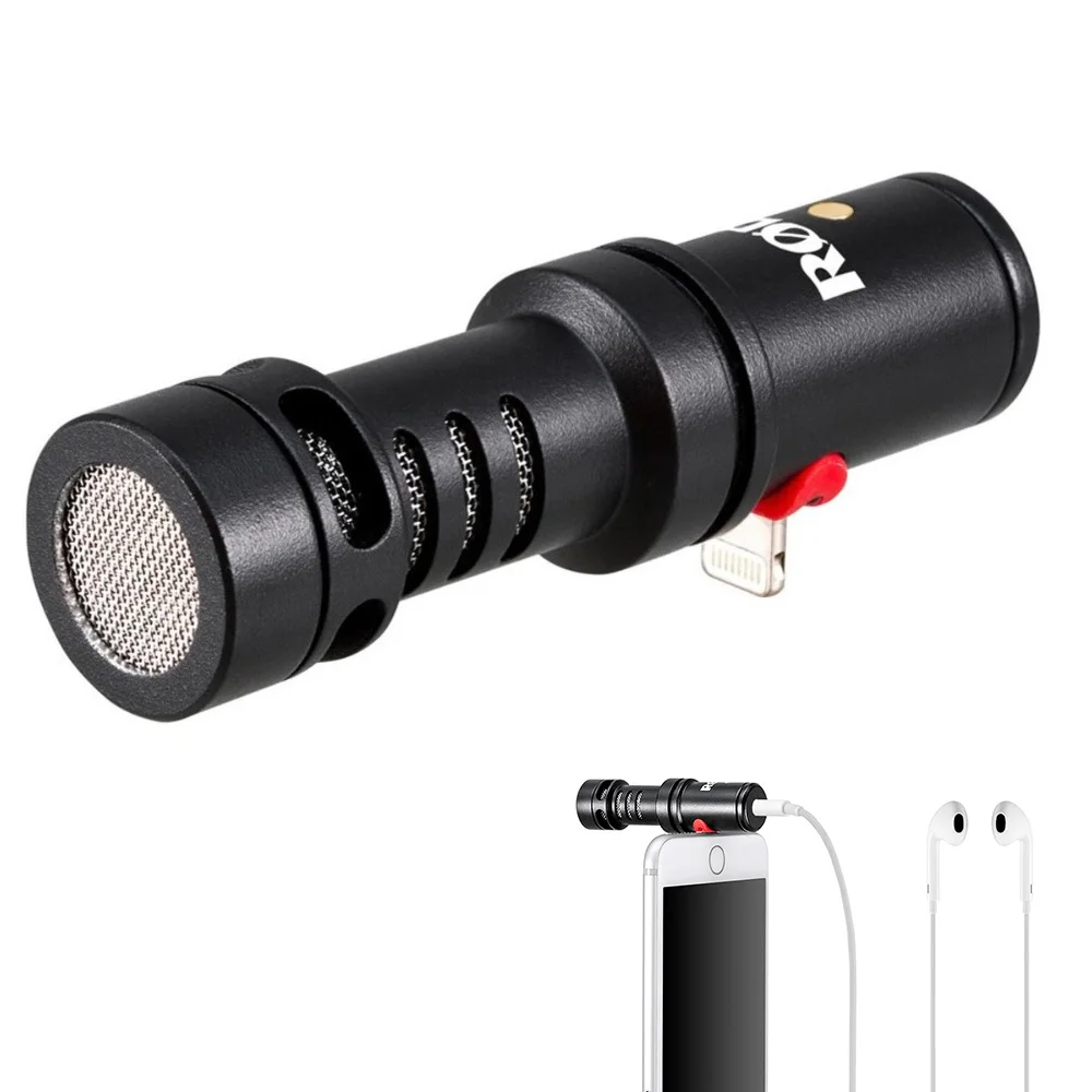  Professional RODE Videomic ME-L Microphone for lightning connector jack for iPhone X 7plus 7 8 Smar