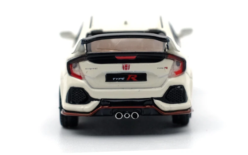 1/64 сплав Honda Civic Тип R Чемпионат белые модели игрушечных автомобилей Литые