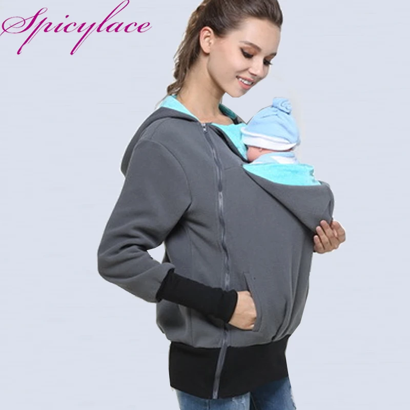 baby carry hoodie