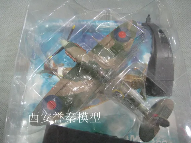 

AMER 1/72 Scale Military Model Toys World War II Britain Spitfire Fighter Diecast Metal Plane Model Toy For Collection/Gift