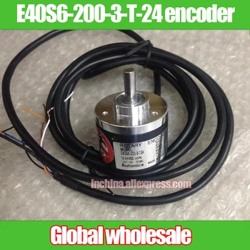 

1pcs E40S6-200-3-T-24 encoder for Autonics / 200 line pulse encoder / DC24V rotary encoder